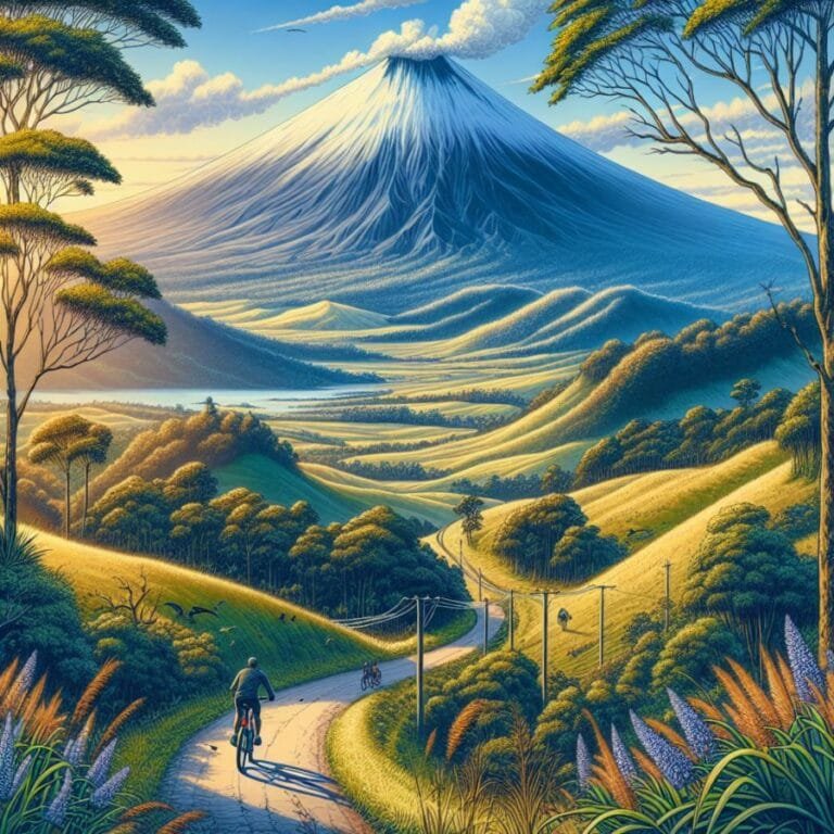 Cicloturismo pela Rota do Vulcão: Aventura Épica