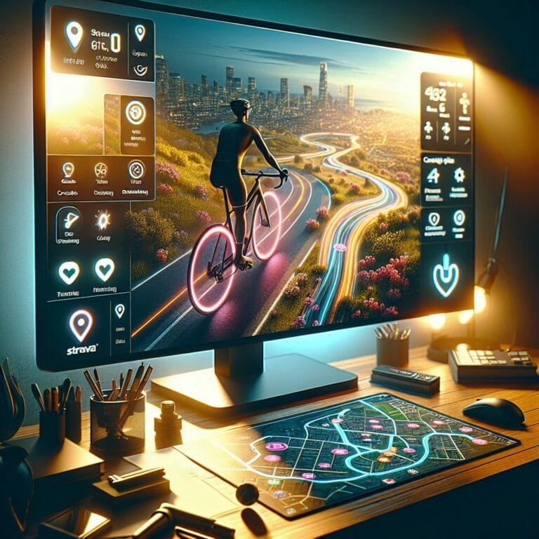 planejamento de rotas ciclismo Strava
