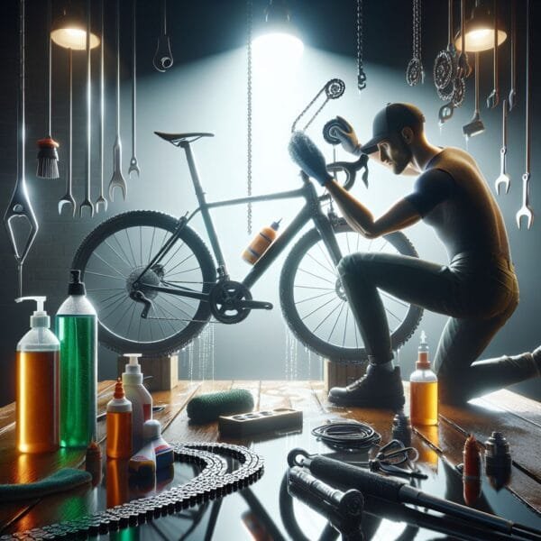 manutenção de bicicleta