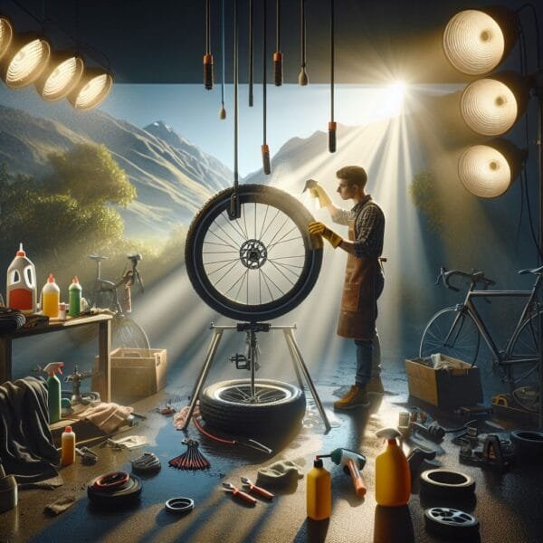 manutenção de bicicleta