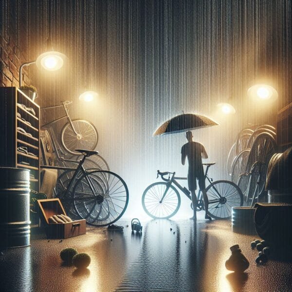 proteção de bicicleta contra chuva