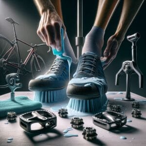 manutenção de pedais de bicicleta