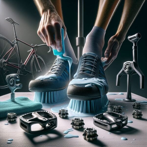 manutenção de pedais de bicicleta