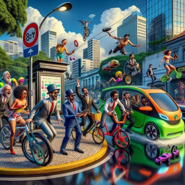 E-bikes e Redes de Transporte Inteligentes: Conectividade em Tempo Real