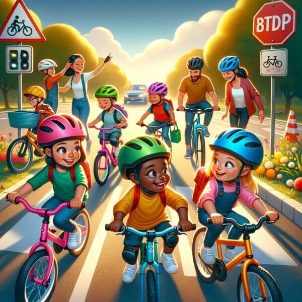 Pedalando em Segurança com os Pequenos