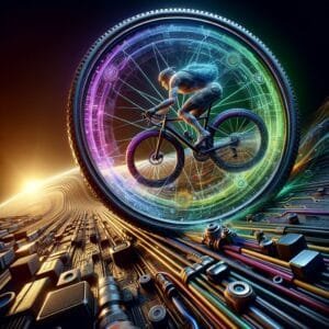 Como a escolha dos pneus pode influenciar no desempenho do ciclista?