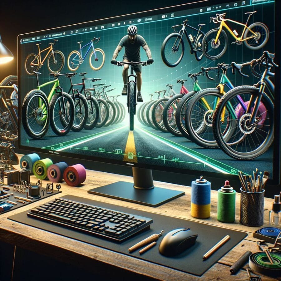 Quais são os cuidados necessários ao escolher uma bicicleta de acordo com a modalidade de ciclismo praticada?