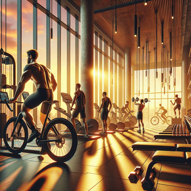 Treino de Força na Academia para Ciclistas