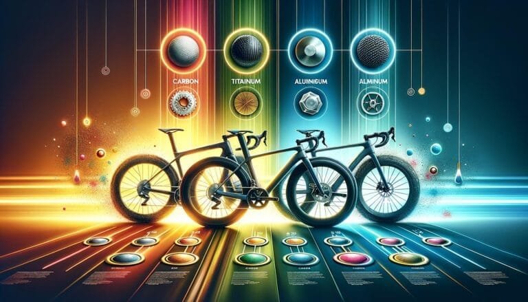 Materiais de Construção de Bicicletas: Carbono vs Titânio vs Alumínio
