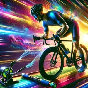 Treinamento de Cadência com Rolo de Treinamento no Ciclismo