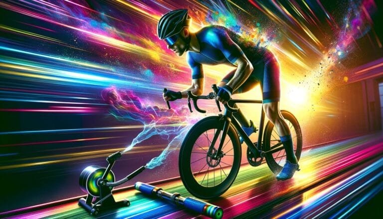 Treinamento de Cadência com Rolo de Treinamento no Ciclismo