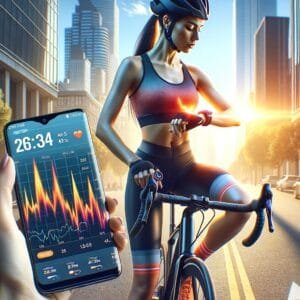 Monitoramento de HRV para Ciclistas e Atletas Eficientes