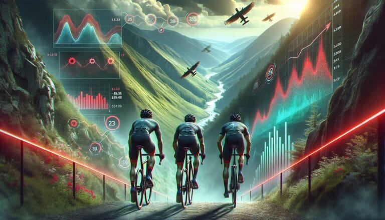 Desempenho em subidas em 7 dias para ciclistas amadores