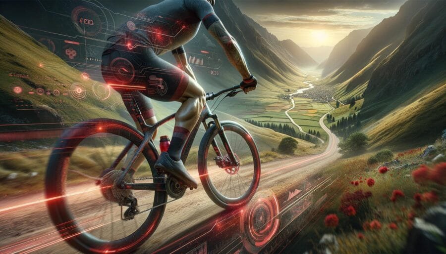 Picos e quedas de desempenho no ciclismo durante provas
