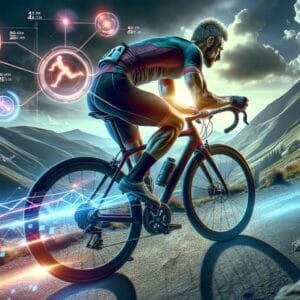 Monitoramento biomecânico para otimizar pedalada e cadência