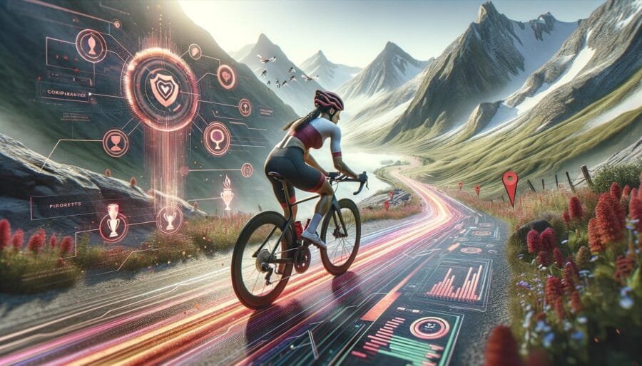 Competição de corrida como treino para ciclistas eficaz