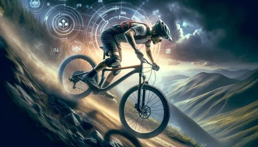 Técnicas de ciclismo para subidas e descidas seguras e eficientes