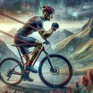 Bandas de resistência para força no ciclismo eficaz e prático