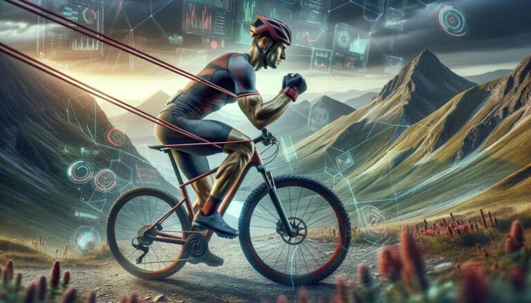 Bandas de resistência para força no ciclismo eficaz e prático