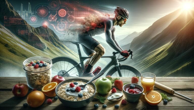 Café da manhã ideal para ciclistas e nutrição adequada