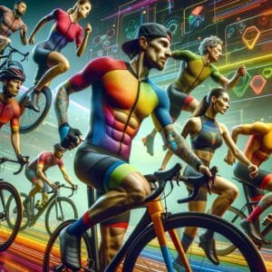 Roupas de compressão para recuperação pós treino de ciclistas