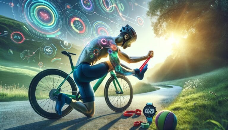 Alongamento e recuperação pós-treino para ciclistas e atletas