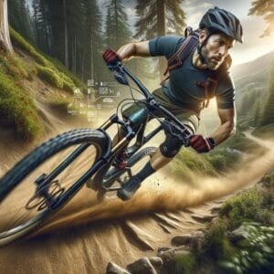 técnicas de pilotagem para curvas fechadas em mountain bike