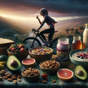 Alimentação e nutrição para performance de ciclistas otimizada