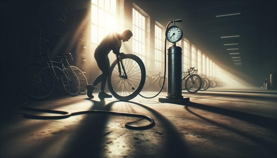 Calibragem de pneus bicicleta para pedalada segura e confortável